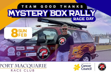 <div><b>Team Good Thanks Mystery Box Rally Race Day</b></div><div><b>Sunday 8th February 2026</b></div>