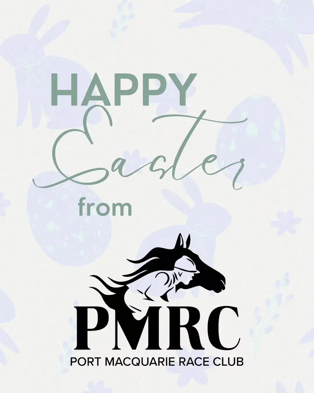 🐰🌸 Happy Easter from all of us at Port Macquarie Race Club! 🌸🐰

Wishing our wonderful community a day filled with joy, laughter, and a little bit of chocolate indulgence 🍫✨

Whether you're spending it with family, friends, or enjoying the long weekend, we hope it's a winning one! 🐎