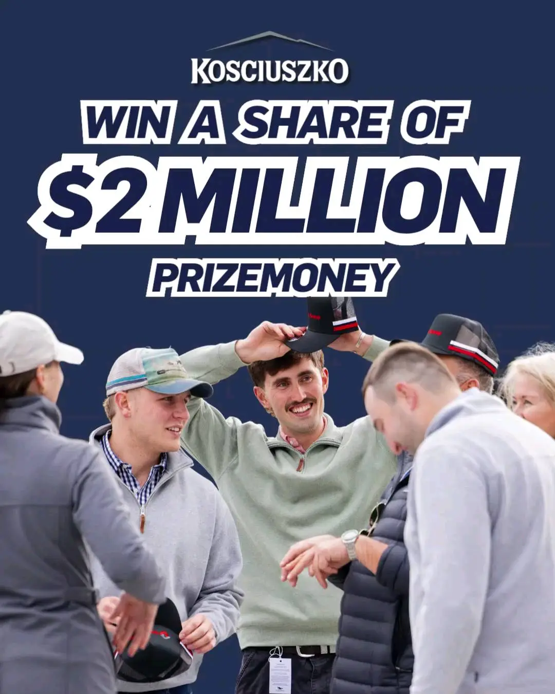 Gather your mates and get involved in The Kosciuszko sweepstakes. The more you buy, the better your chances…Get your tickets now! T&Cs apply.
#thekosciuszko #NSWCountryRacing #sweepstakes #WinBig #TAB
