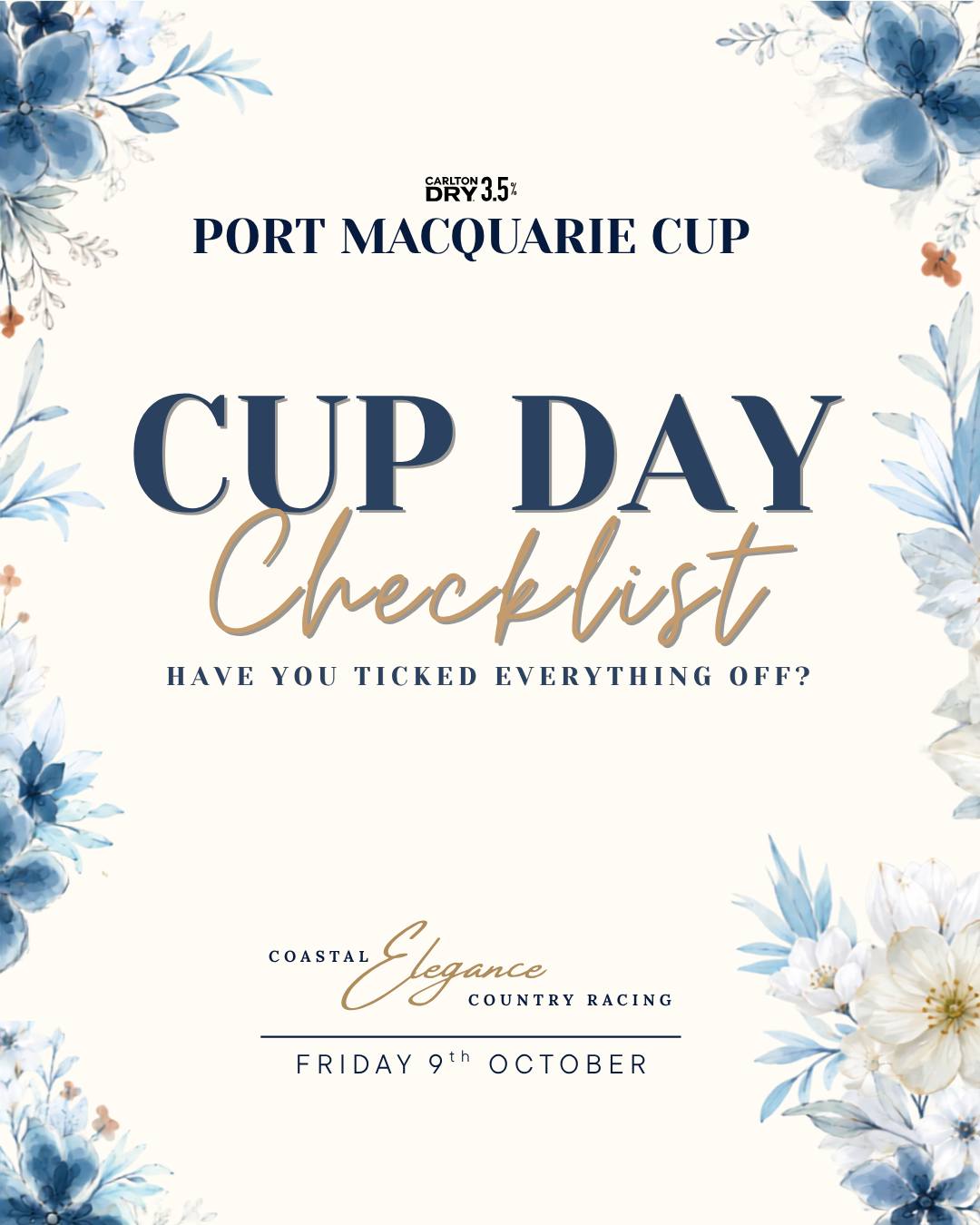 Is your Cup Day plan complete? 

🎟 Tickets booked
👗 Outfit planned
📲 Group confirmed

Tickets still available.