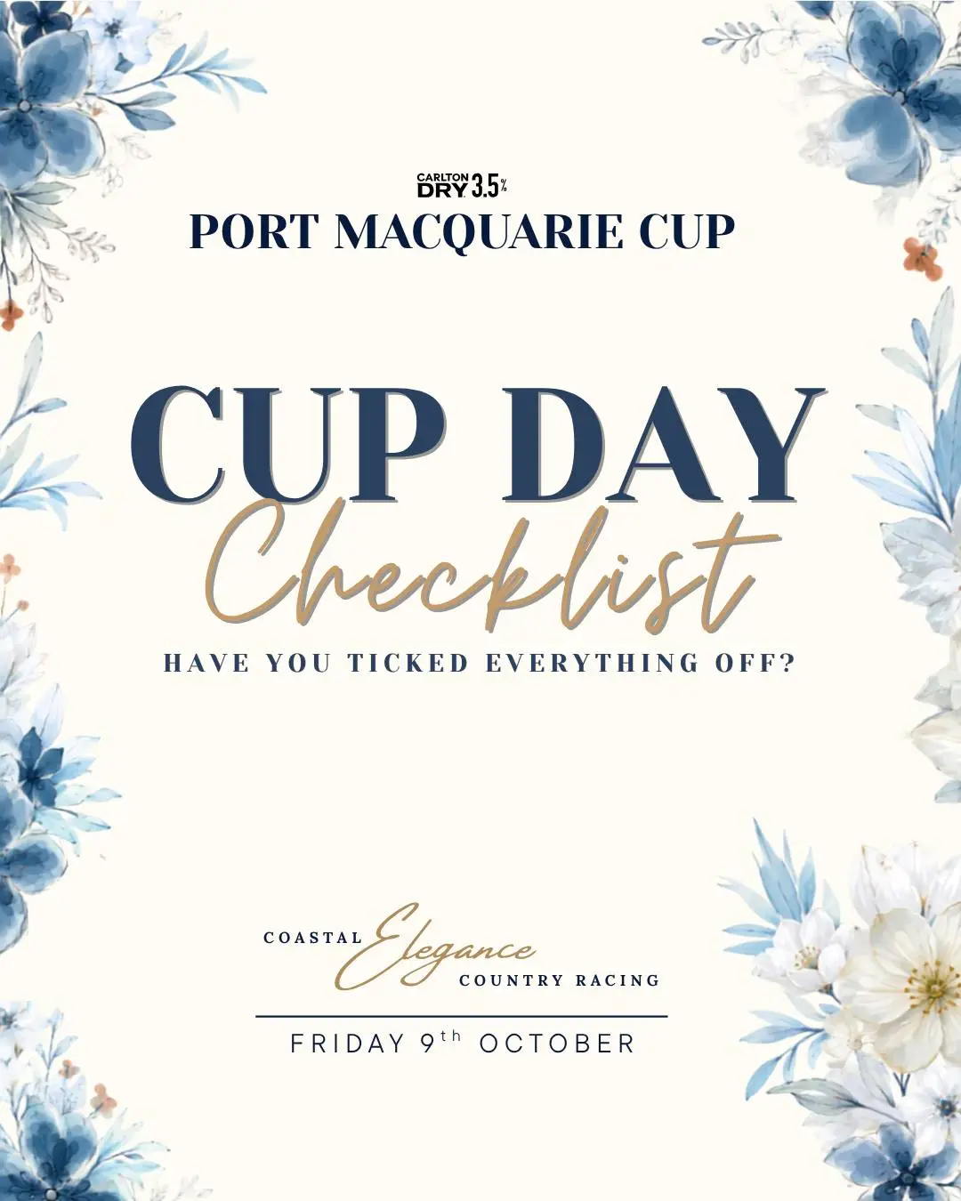 Is your Cup Day plan complete? 

🎟 Tickets booked
👗 Outfit planned
📲 Group confirmed

Tickets still available.
